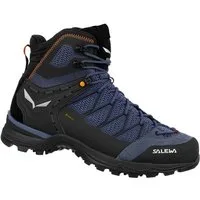 Salewa Mtn Trainer Lite Mid GTX (Trekking, wasserdicht) blau Herren Wanderschuh