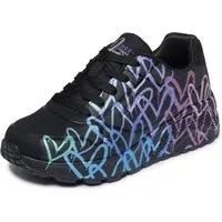 Skechers UNO LITE Sneaker Schnürschuh, Freizeitsneaker, Grössenschablone zum Download