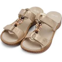 Ara HAWAII Pantolette Schlupfschuh, Komfortschuh mit Klettverschlüsse, G-Weite