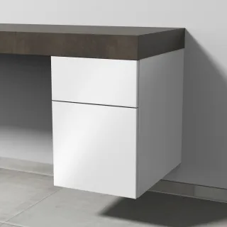 Sanipa Unterschrank 2morrow (P2213) 510x350x520 Weiß-Glanz, P221378 P221378