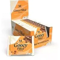 Baked Protein Cookie - 12 x 75g - Chocolate Salted Caramel (Gooey Filled)