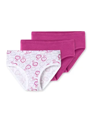Schiesser Mädchen Hüftslip Fine RibHüft‑Slip, Low Rise Slip, Low Waist Slip
