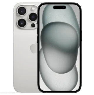 Apple iPhone 15 Pro Max 256 GB Titan Weiß gebraucht | Wie neu | refurbished | ohne Vertrag | SIM-frei