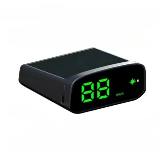 Solar Head Up Display GPS+ Digital Car Speedometer Beidou Dual System Intelligent Light Sensing HUD Car Universal Access