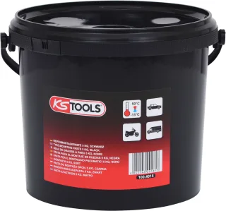 KS Tools Reifenmontagepaste 5 kg, schwarz schwarz - 100.4015