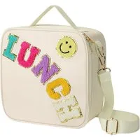 Diwzbyn Lunchbox Lunchbag Isoliert, Mit Verstellbarem Schulterriemen, Tragbar, Mit Folienfutter, Niedliches Design für Schule & Reisen