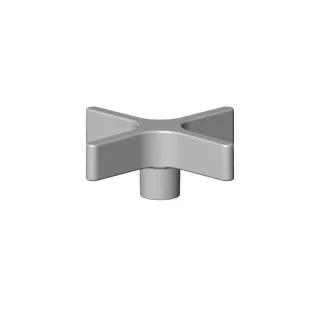 Dornbracht Griff Ersatzteile 092080014 D. 71,5 x 25,5 mm Chrom 092080014-00