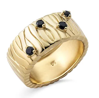 Orphelia Damen-Ring Sterling-Silber 925 – Gold ZR-7504/G