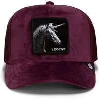 GOORIN Bros. Trucker Cap Goorin Bros. OG Trucker Cap Elevated Mesh Velour Legend Desire (Basecap, Basecap, Meshcap, Trucker Kappe)