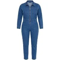 Ulla Popken Regular-fit-Jeans Jeans-Jumpsuit