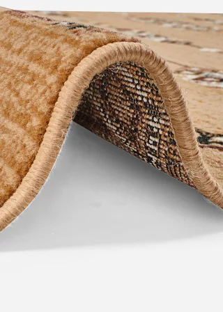 bonprix Teppich mit orientalischer Musterung, braun, Gr.140x190 cm, Ein Blickfang in jedem Wohnraum
