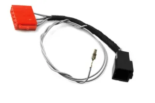 Original Kufatec Adapter Kabel Stecker Mini ISO auf ISO CD-Wechsler für VW Audi