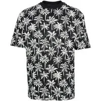 LAGERFELD T-Shirt mit Palmenmuster (1-tlg)