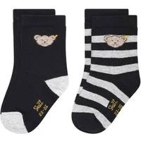 Steiff Haussocken Socken 2er Pack GOTS Socken + Strumphosen