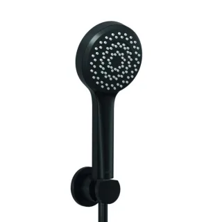 Kludi DIVE S 1S Wannen-Brause-Set 6885039-00 mit Handbrause, mattschwarz