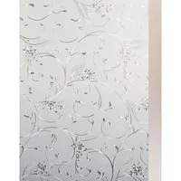 Diwzbyn Fensterfolie Blickdicht Selbsthaftend, Sichtschutzfolie Fenster, 90% UV-Schutz