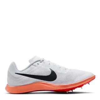 Nike - "Zoom Rival Distance" Leichtathletikschuh-Spikes für Herren (Weiß/Schwarz)