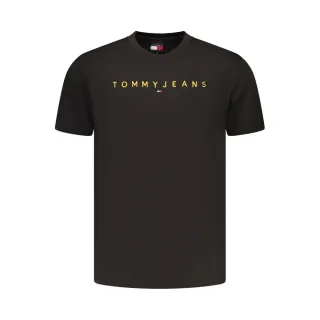 Tommy Hilfiger Schwarzes Baumwolle Herren T-Shirt