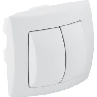 Geberit Unterputz-Handdrücker weiß-alpin für 2-Mengen-Spülung zu HyTouch WC-Steuerung 240572111