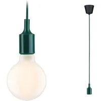 Paulmann Pendelleuchte Ketil, ohne Leuchtmittel, E27, max. 1x60W E27, 230V, Stoff/Silikon