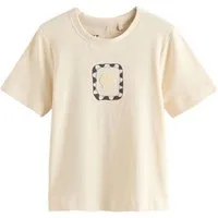 Next T-Shirt Kurzarm-T-Shirt mit Grafik, Kurzgröße (1-tlg)