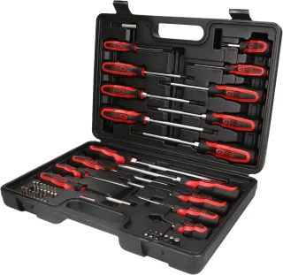 KS Tools ERGOTORQUEplus Schraubendreher- und Bit-Satz, 39-tlg - 159.0100