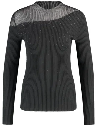GERRY WEBER Collection - Pullover schwarz - Gr. - 40