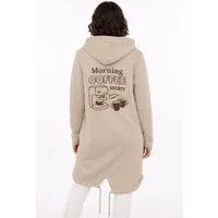 Zwillingsherz Kapuzensweatjacke "Morning Coffee"