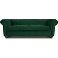 Sofnet Sofa Asti 3, Chesterfield Sofa 3-er, Sofagarnitur, Glamour Couch