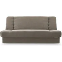 MOEBLO Schlafsofa Cyprus, Sofa Kippsofa Klappsofa Clic-Clack Couch für Wohnzimmer Federkern Sofagarnitur Polstersofa - 192x85x92 cm -, mit Bettkasten und Schlaffunktion