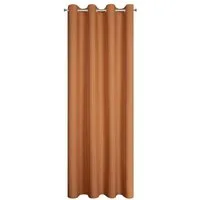 Eurofirany Vorhang Einfarbiger Vorhang – Blickdichter Stoff mit matter Oberfläche, Ösen, Satinbindung, pflegeleicht, 140 g/m² – 100 % Polyester