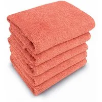 MatratzenL.A.B® Handtuch Set Gomez 500 g/m² Blauer Schwan®, 100% Baumwolle (1er oder 5er Set)