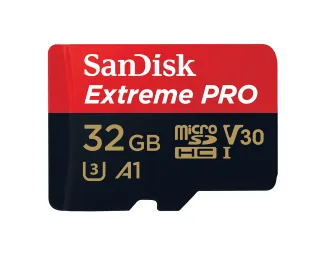SanDisk Extreme Pro | sdsqxcg-032g-gn6ma | Flash-Speicherkarte (microSDXC-an-SD-Adapter inbegriffen)
