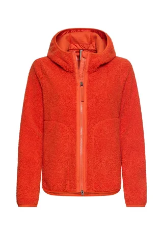 camel active - Teddyjacke mit wärmenden Taschenfutter pumpkin - Gr. - 50
