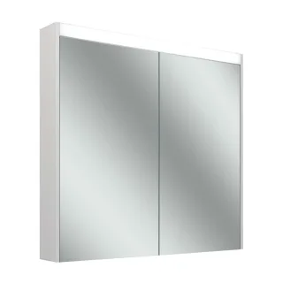 Schneider Spiegelschrank OLS1 80/2/LED, 4000K, weiss, CH Modell, 205.080.01.02 205.080.01.02