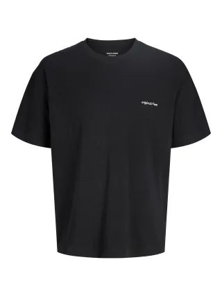JACK&JONES - JORMONTAUK BACK GRAPHIC TEE SS EA26 JNR Schwarz - Gr. - 164