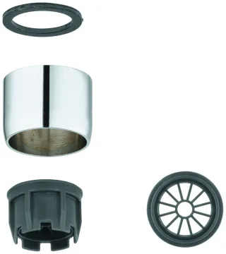 Grohe Strahlregler 46163 f. offene Warmwasserbereiter M22x1 chrom, 46163000 46163000