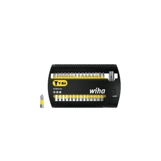 Wiha Bit Set XLSelector Y-Bit 25 mm Phillips, Pozidriv, TORX 31-teilges Set 1/4 zoll C6,3 - 41832