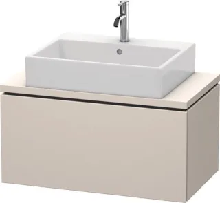 Duravit L-Cube Konsolenwaschtischunterbau wandhängend Taupe Supermatt 820x477x400 mm - LC580208383 LC580208383