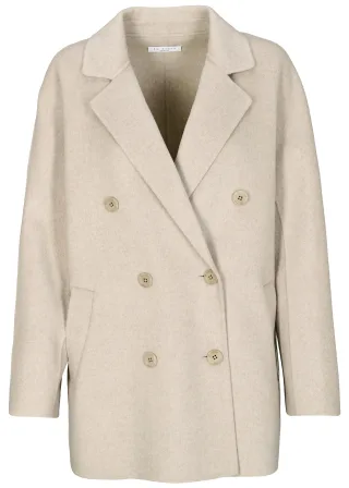 IN LINEA - Jacke taupe mel. - Gr. - 38