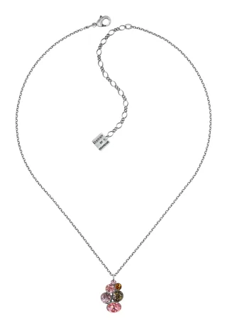 konplott - Kette - Petit Glamour gelb/pink