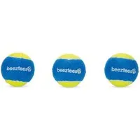Beeztees Tierball Fetch Tennis Ball blau-gelb