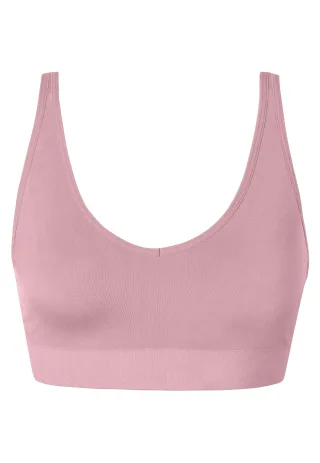 SCHIESSER - Soft BH mit herausn. Pads rosenholz - Gr. - S