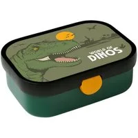 Mepal Lunchbox Brotdose Campus für Kinder mit Dino-Motiv, 750 ml Fassungsvermögen, Spülmaschinenfest, BPA-frei, robustes Material