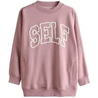 self Sweater Self. Bouclé-Sweatshirt (1-tlg)