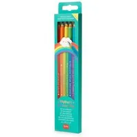 Legami Bleistift Bleistift-Set Regenbogen (6 Stifte)
