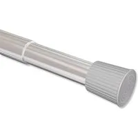 INTERDECO Duschstange Serrofix, Spannstange, ohne Bohren, Silbergrau