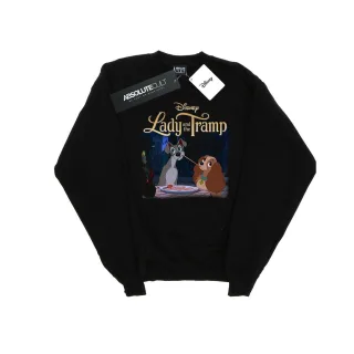 Disney - "Lady And The Tramp Homage" Sweatshirt für Damen (Schwarz)