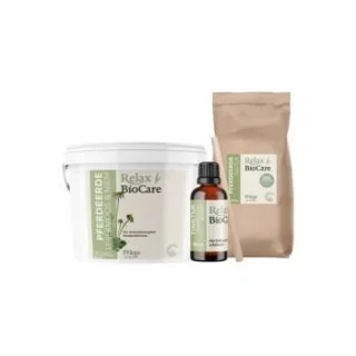 Relax-Biocare Pferdeerde-Set Lebermoos & Niem