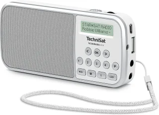 TechniSat TechniRadio RDR silber/weiß inkl. Akku
